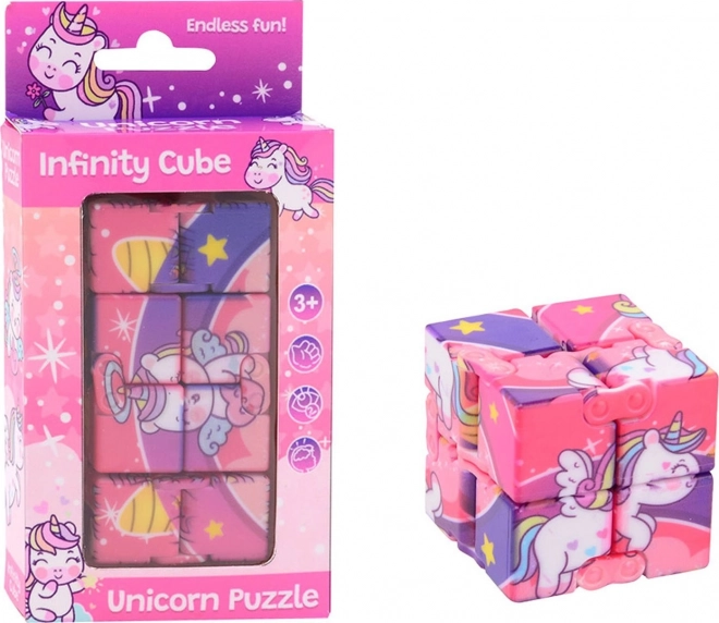 Kostky puzzle Jednorožec