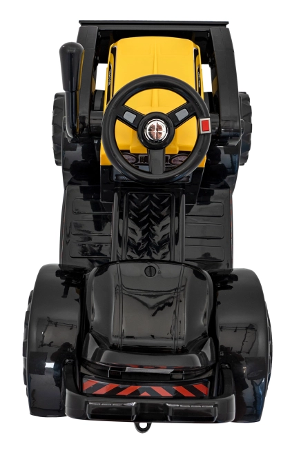 Otroški električni traktor z radlico – Žlutý