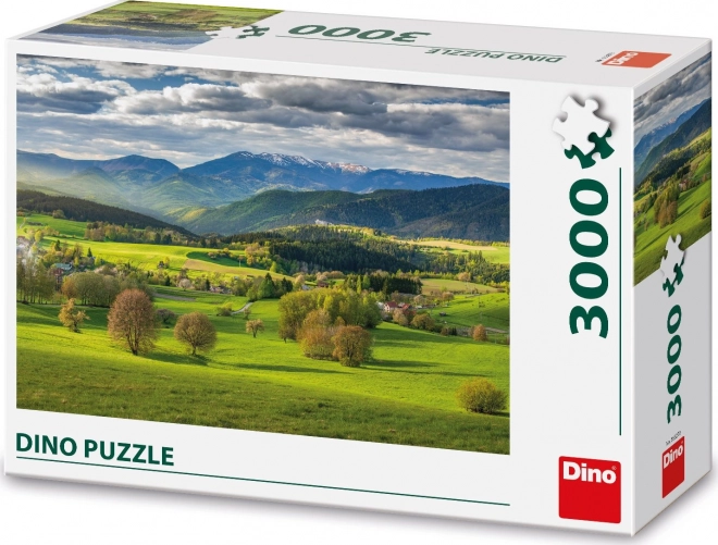 Jaro nad Povrazníkem - Puzzle 3000 dílků