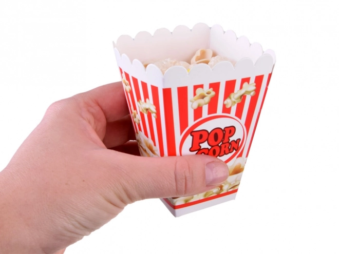 Zručnostní hra popcorn chytni do kelímku