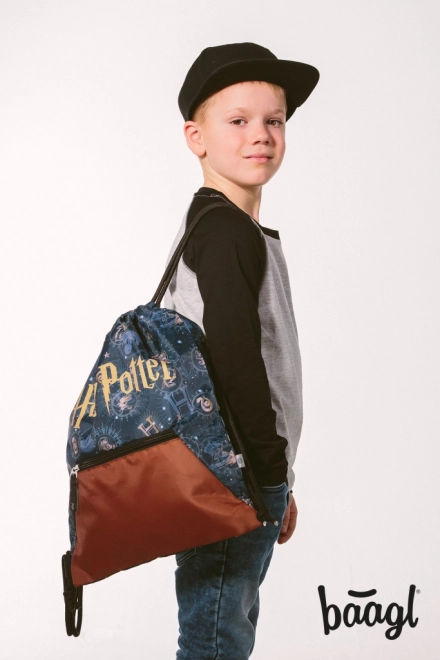 Sáček s kapsou Harry Potter Bradavice