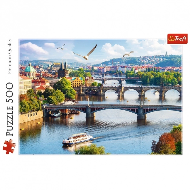 Puzzle 500 dílků Praha Trefl