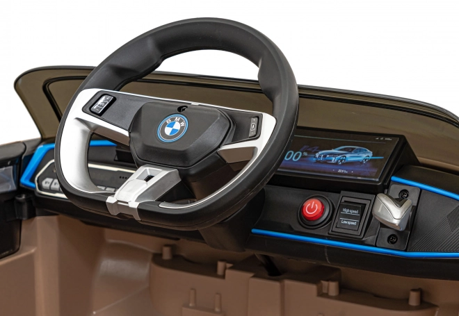 Dětské auto na baterii BMW i4 – Zlaté