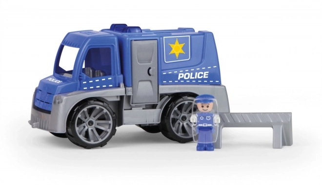 Policejní auto s figurkou