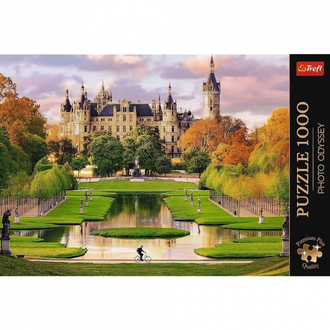 TREFL Puzzle Premium Plus Photo Odyssey: Zvěřínský zámek 1000 dílků