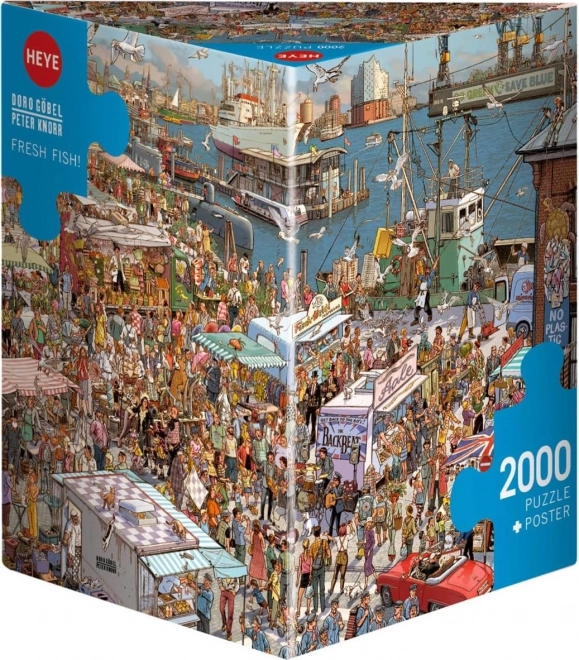 HEYE Puzzle Čerstvé ryby! 2000 dílků