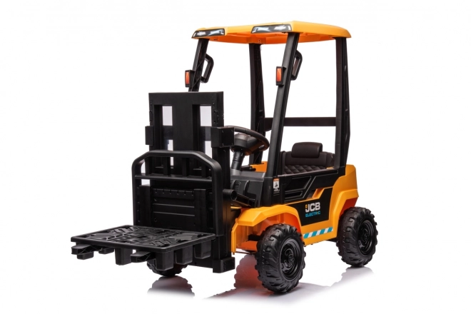 Dětský elektrický vysokozdvižný vozík JCB
