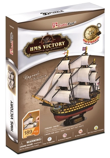 CubicFun 3D puzzle Plachetnice HMS Victory