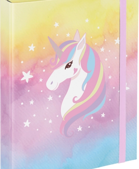 Desky na školní sešity A5 Rainbow Unicorn