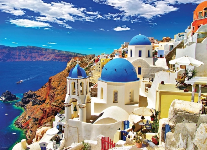 Puzzle Oia, Santorini, Řecko 1000 dílků