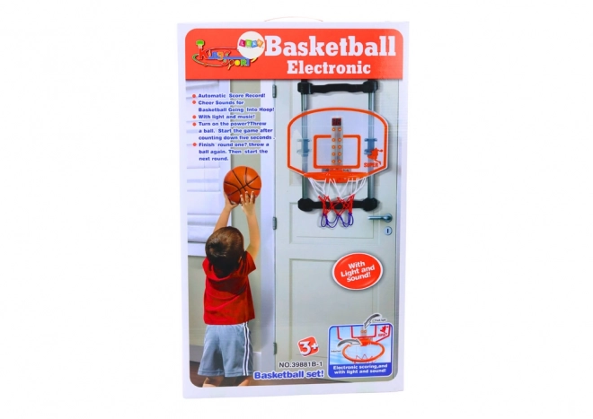 Basketbalový míč Home Basketbalová pumpa nastavitelná
