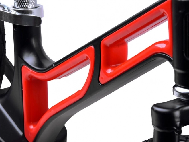 Dětské odrážedlo Tiny Bike s gumovými koly 12 palců – Červená