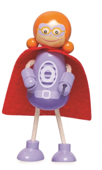 Dřevěné figurky superhrdinů Tidlo