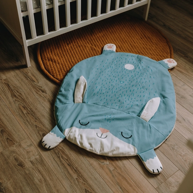 Ababu Hrací deka pro miminka 2v1 Zajíček