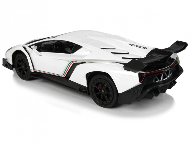 Sportovní auto R/C 1:24 Lamborghini Veneno White 2.4 G Světla