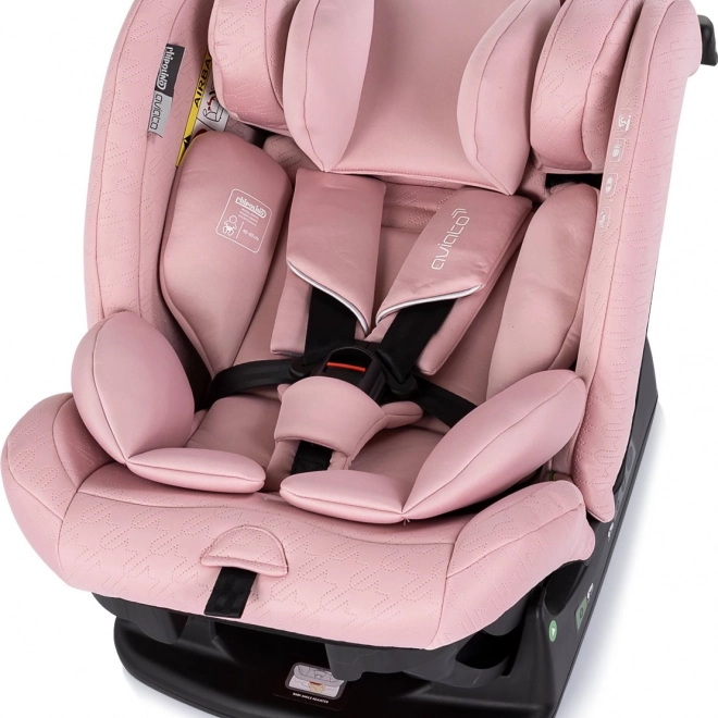 Autosedačka Chipolino Aviato i-Size 40-150cm Růžová Marshmallow