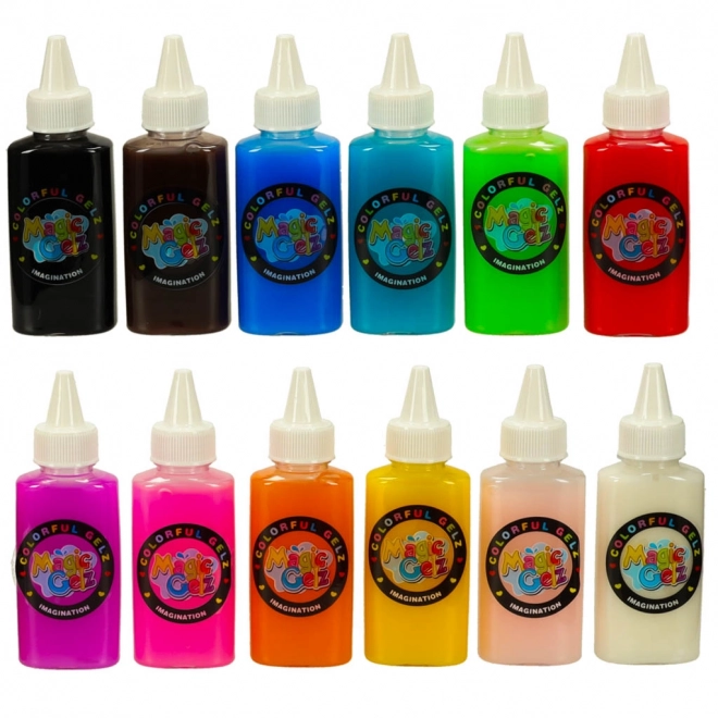 Magický 3D gel pro vytváření krystalových figurek modrý