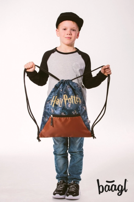 Sáček s kapsou Harry Potter Bradavice