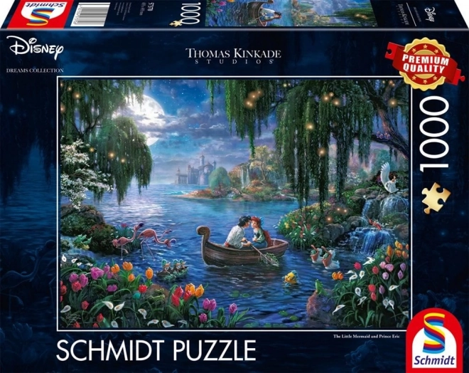 Puzzle Malá mořská víla a Princ Eric