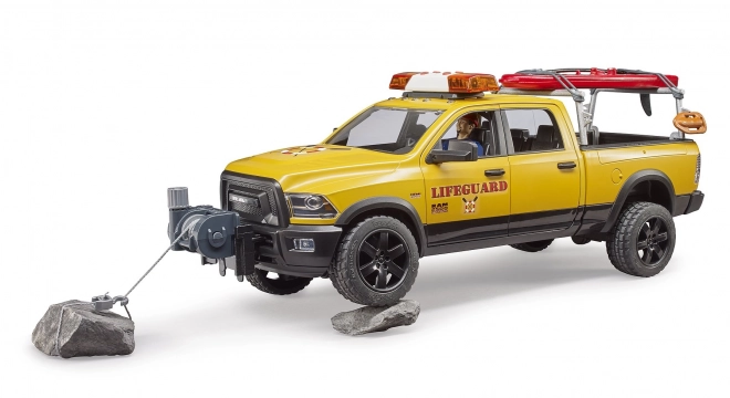 Bruder Dodge RAM pobřežní hlídka se záchranářem a příslušenstvím