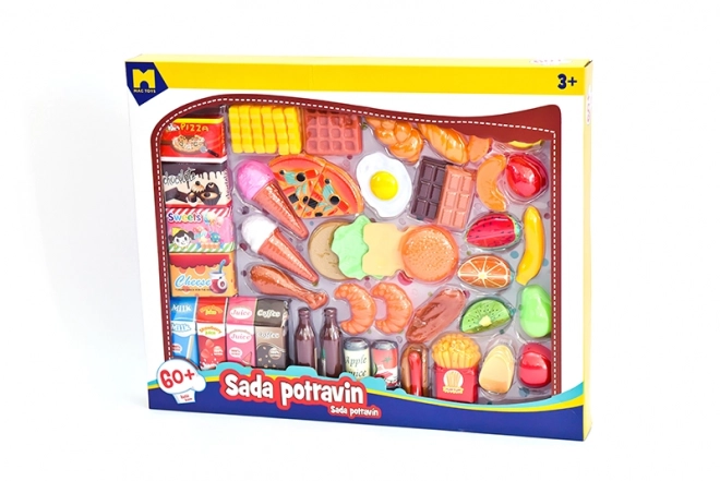 Sada maket potravin pro děti