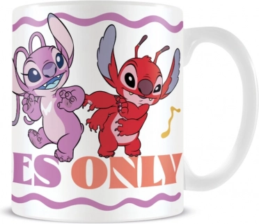 Keramický hrnek Lilo a Stitch Good Vibes 315 ml