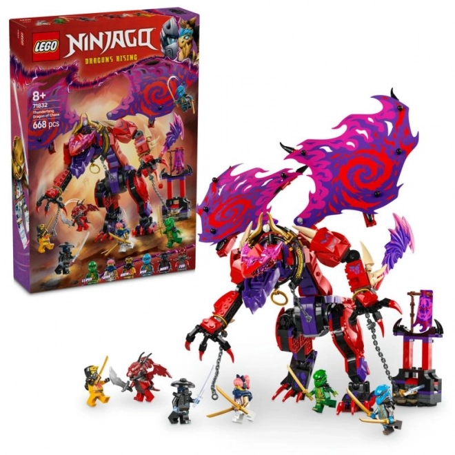 LEGO Ninjago 71832 Drak chaosu Kiełogrzmot