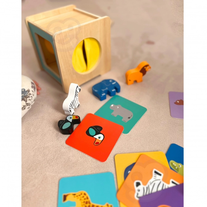 Edukační Montessori box pro děti ve věku 31-36 měsíců