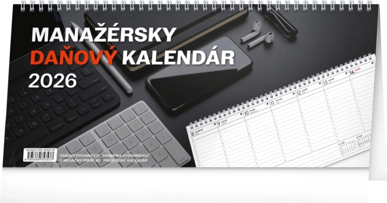 Stolní kalendář Manažerský daňový 2026