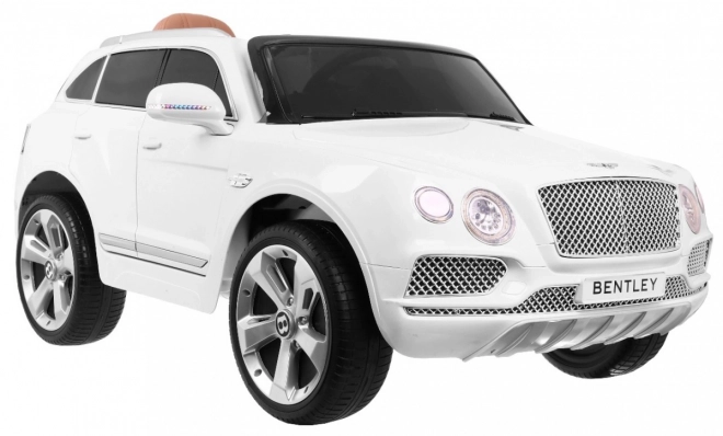 Auto na akumulátor Bentley Bentayga pro děti – Bílé