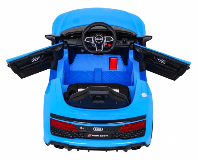 Audi R8 LIFT Bateriové auto + dálkové ovládání + EVA kola + MP3 + LED – Modré