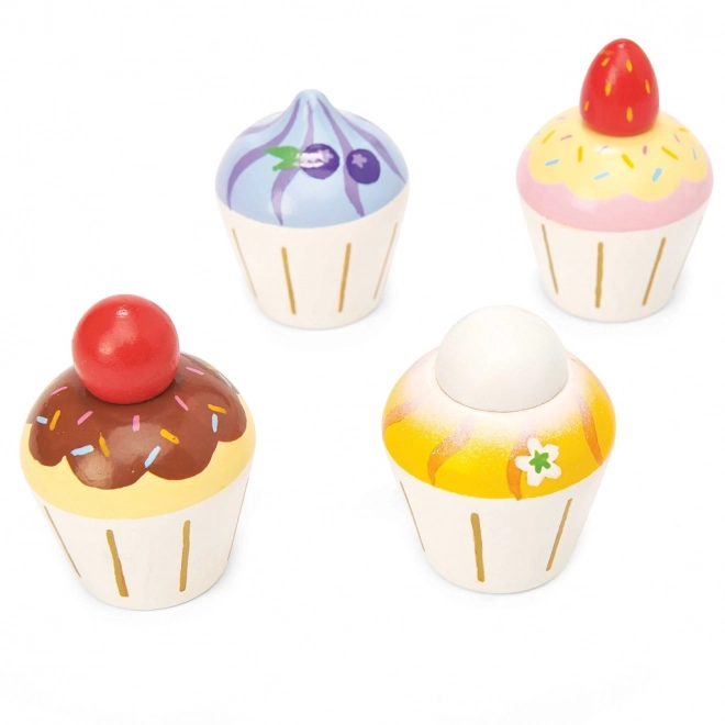 Dřevěné cupcakes Le Toy Van Honeybake
