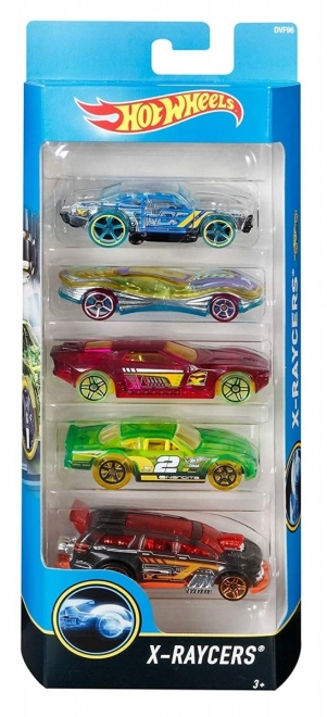 Hot Wheels kolekce pěti angličáků