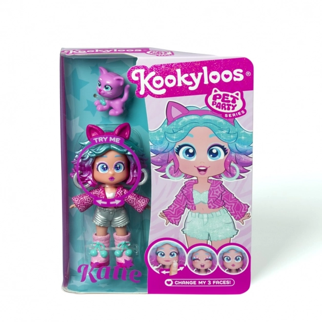 Panenka se zvířátek KookyLoos Pets Party