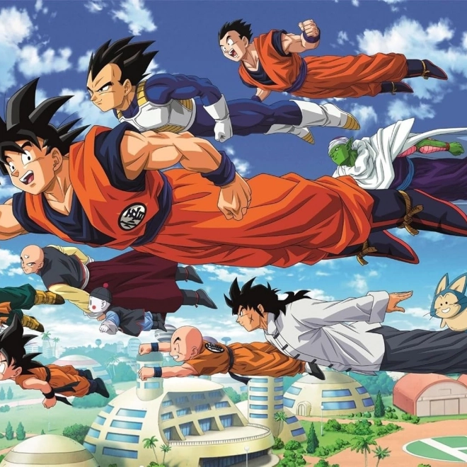 Clementoni puzzle Dragon Ball průlet 1000 dílků
