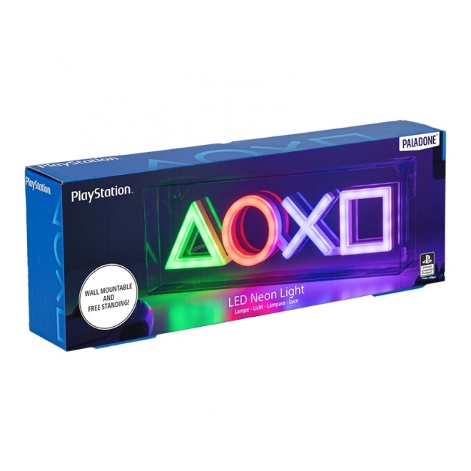 Neonové světlo PlayStation