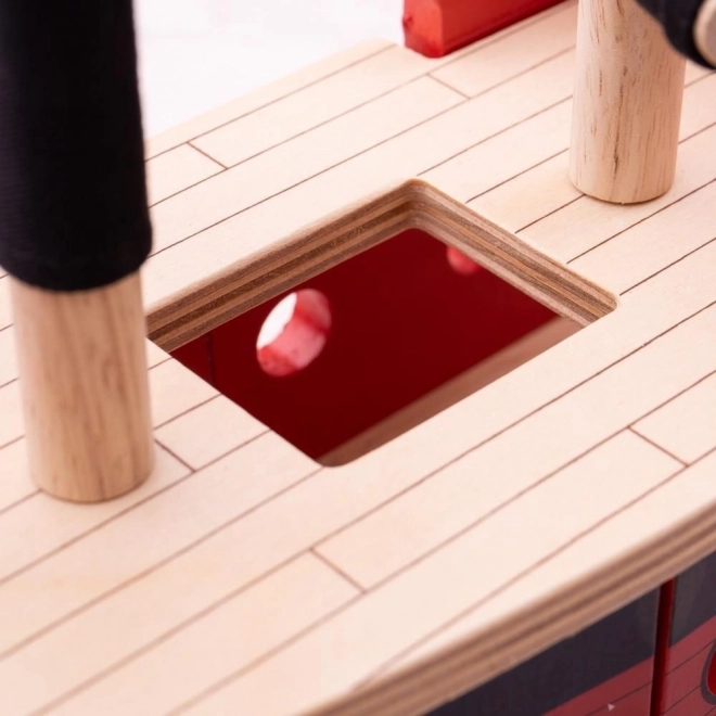 Pirátská galéra Bigjigs Rail