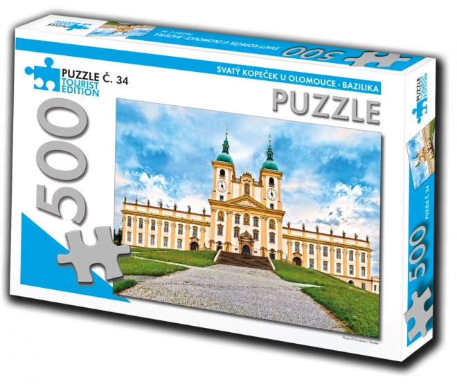 TOURIST EDITION Puzzle Svatý kopeček u Olomouce - bazilika 500 dílků (č.34)