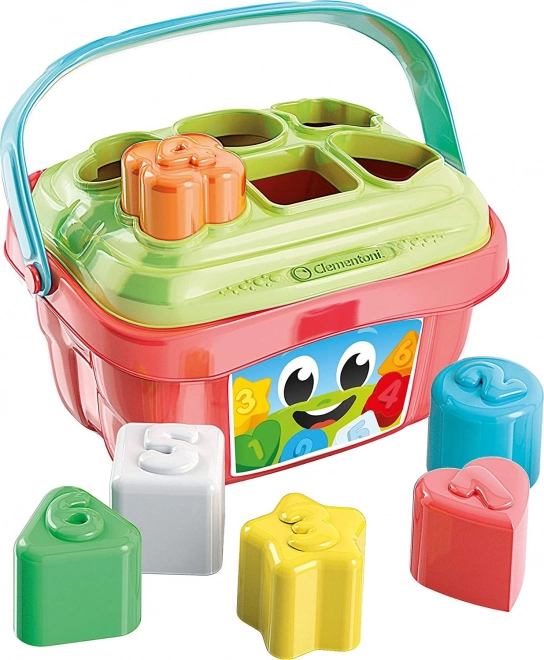 Kyblík na třídění tvarů CLEMENTONI BABY Play for Future