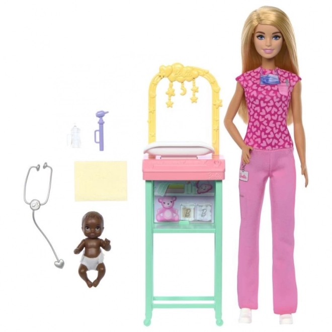 Barbie herní set - pediatrička