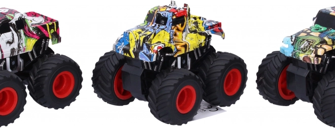 Terénní auto na setrvačník 12 cm