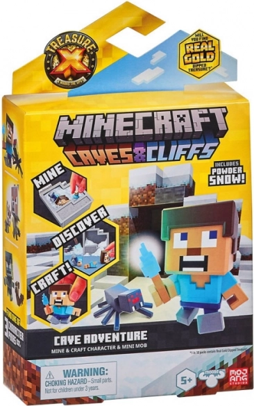 Minecraft Caves & Cliffs Průzkum jeskyní Treasure X