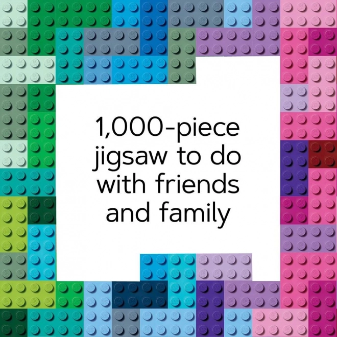 Puzzle duhové kostky s 1000 dílky od LEGO