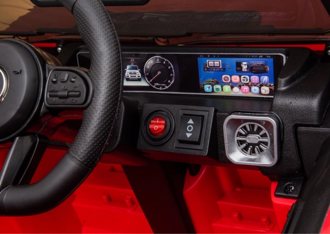 Dětské auto na akumulátor Mercedes G63 červené