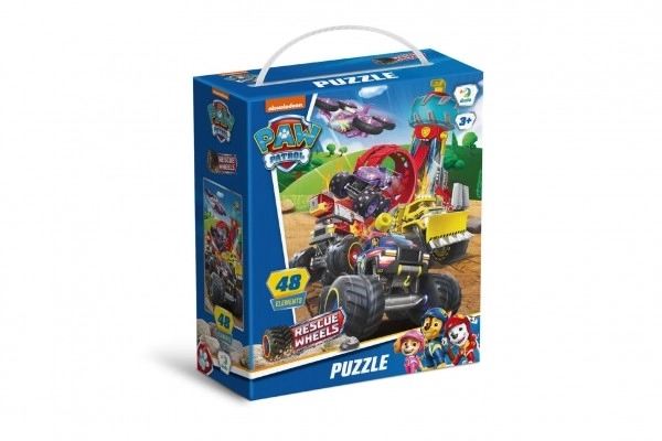 Puzzle s motivem Tlapková patrola: Záchrana na kolech