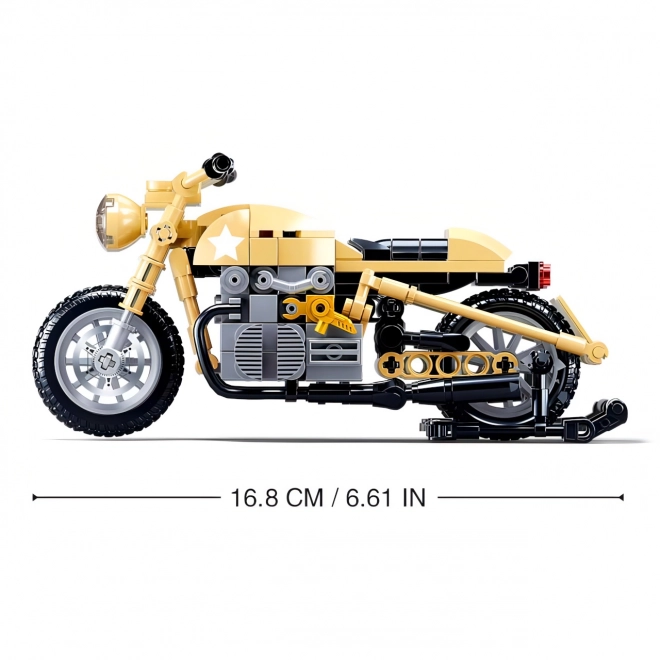 Sluban ModelBricks Armádní motocykl
