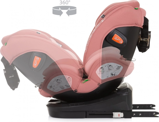Autosedačka Chipolino Volare i-Size Isofix 360 Flamingo