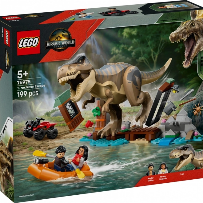 Lego Jurassic World Útěk řekou před Tyrannosaurem