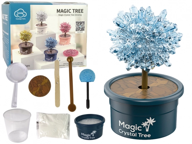 Magický strom Pěstování krystalů Zážitky Modrá
