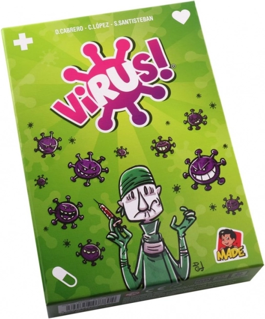 Virus - Společenská hra Uzdrav Tělo